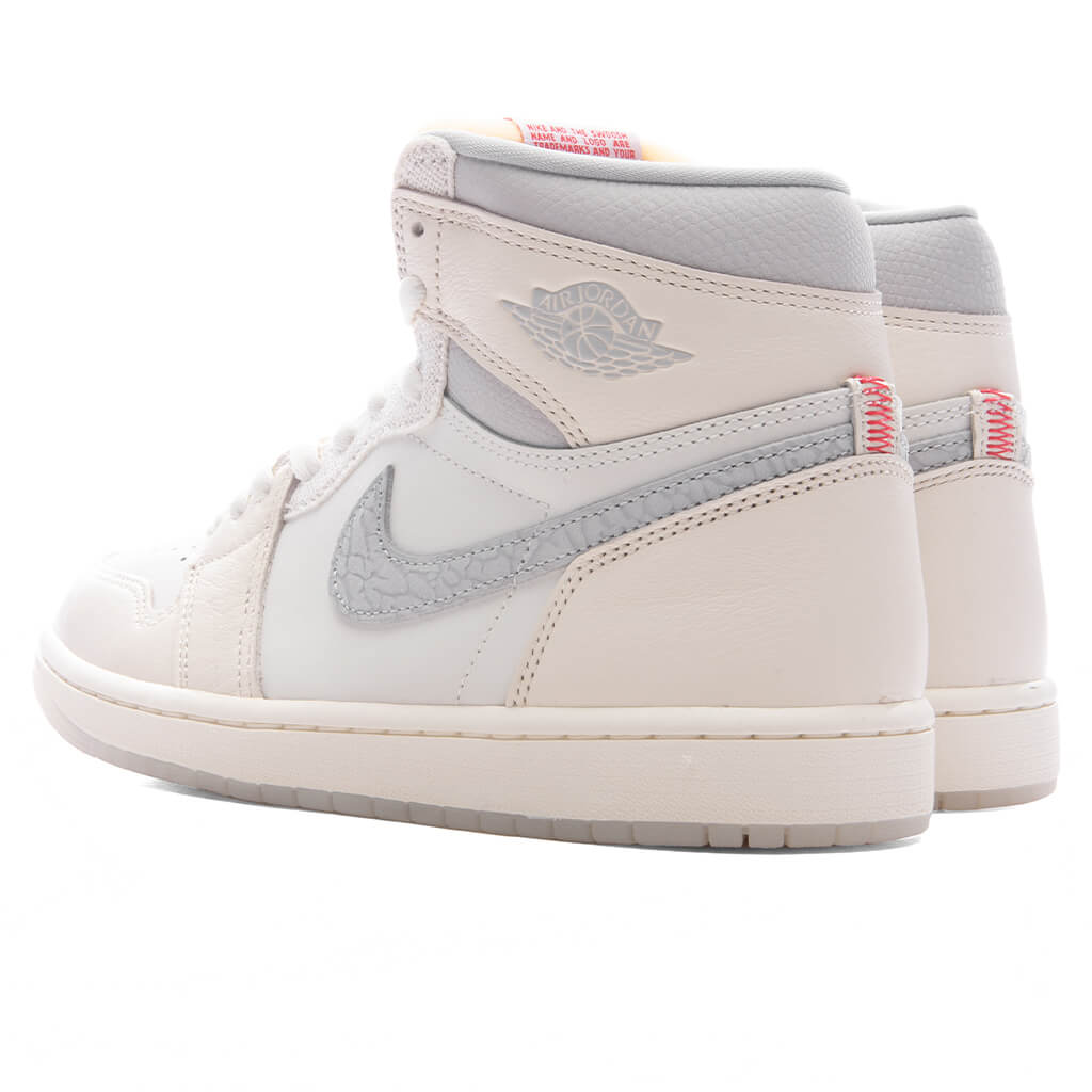 Air Jordan 1 Retro High OG 'Sail' - Sail/University Red/Pale Ivory Jordan