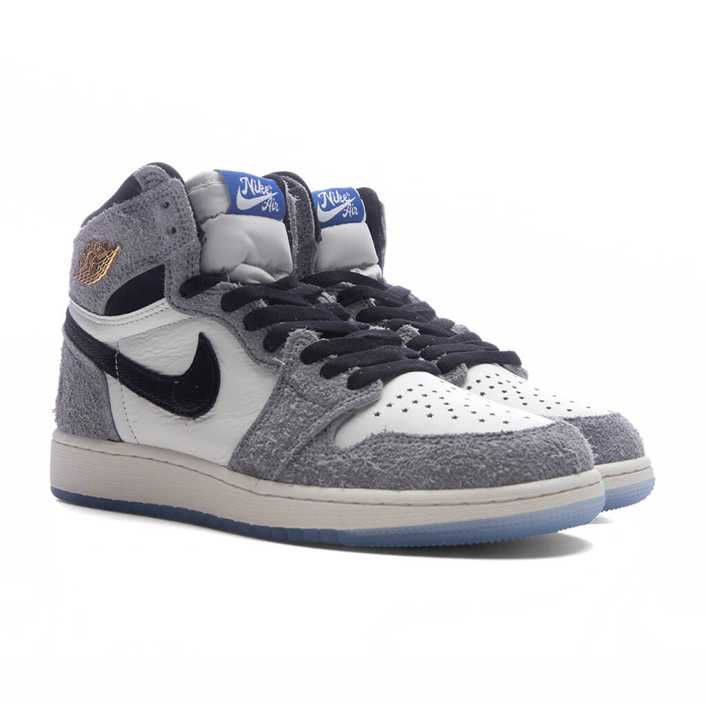 Air Jordan 1 Retro High OG 'All Star' (GS) - Cool Grey/Black/Sail/Game Royal Jordan