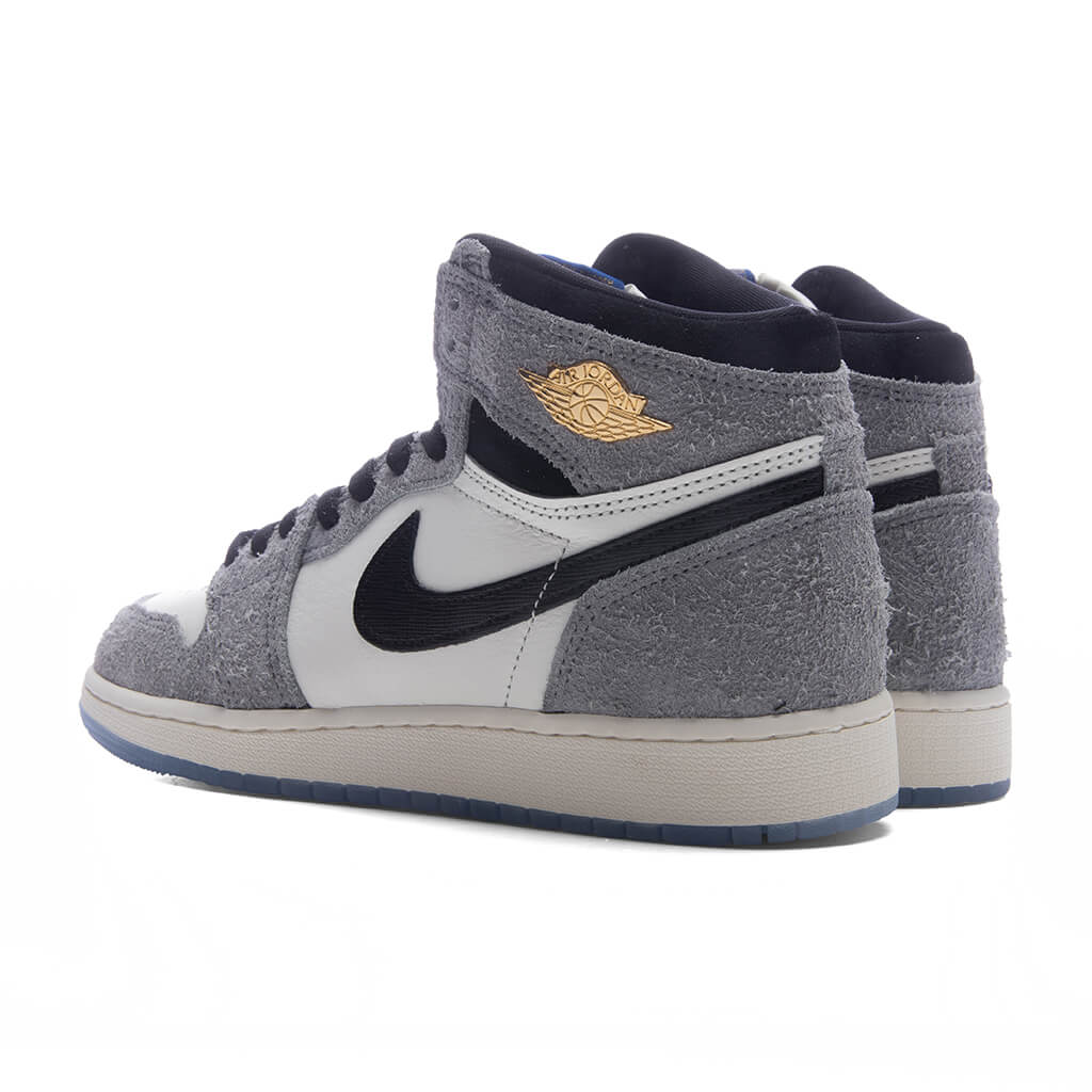 Air Jordan 1 Retro High OG 'All Star' (GS) - Cool Grey/Black/Sail/Game Royal Jordan