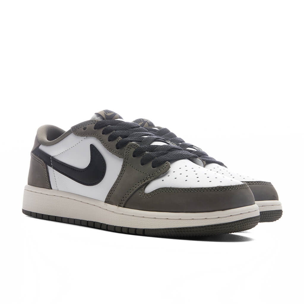 Air Jordan 1 Retro Low OG 'Medium Olive' (GS) - Medium Olive/Black/Summit White Jordan