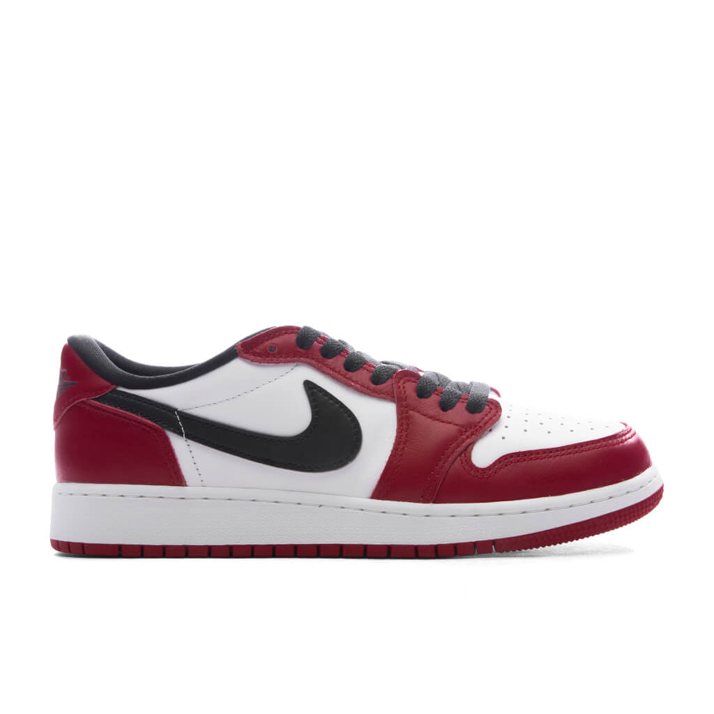 Air Jordan 1 Retro Low OG 'Chicago' (GS) - Varsity Red/Black/Summit White Jordan