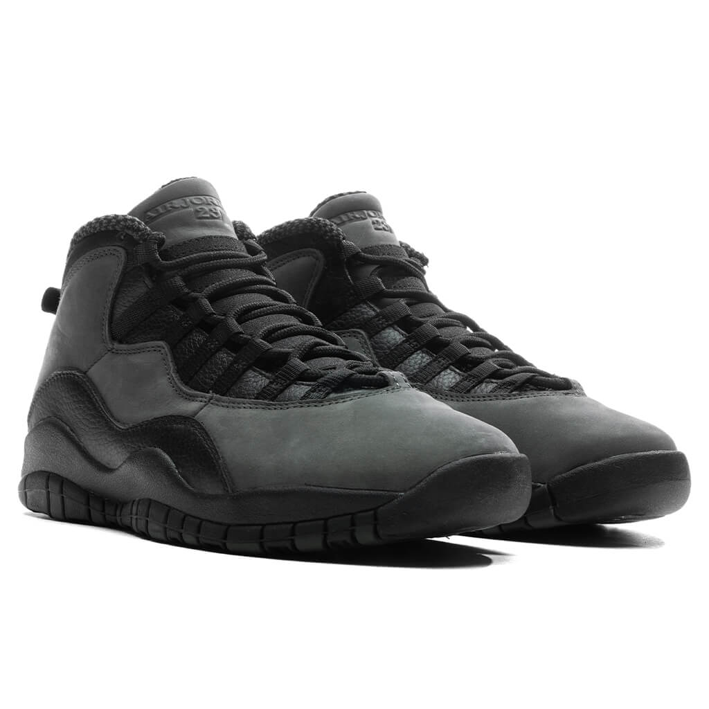 Air Jordan 10 Retro 'Shadow' - Charred Grey/True Red/Black Jordan