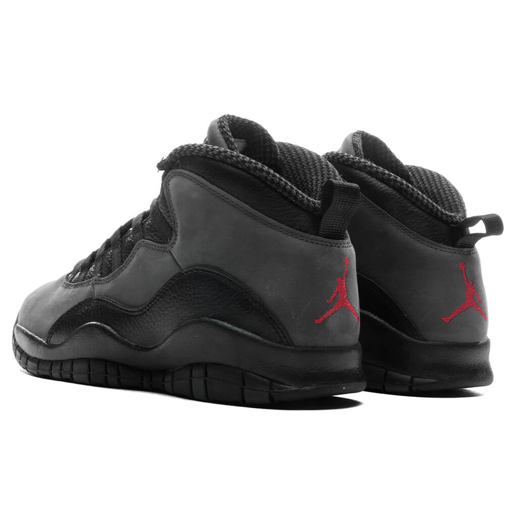 Air Jordan 10 Retro 'Shadow' - Charred Grey/True Red/Black Jordan