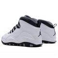 Air Jordan 10 Retro 'Steel' - White/Black/Light Steel Grey/Dark Powder Blue Jordan