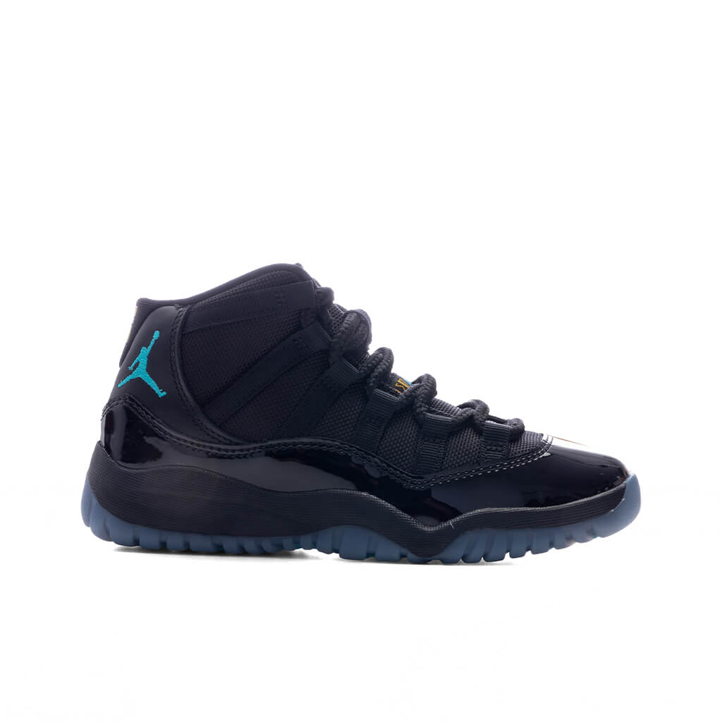 Air Jordan 11 Retro 'Gamma' (PS) - Black/Gamma Blue/Varsity Maize Jordan