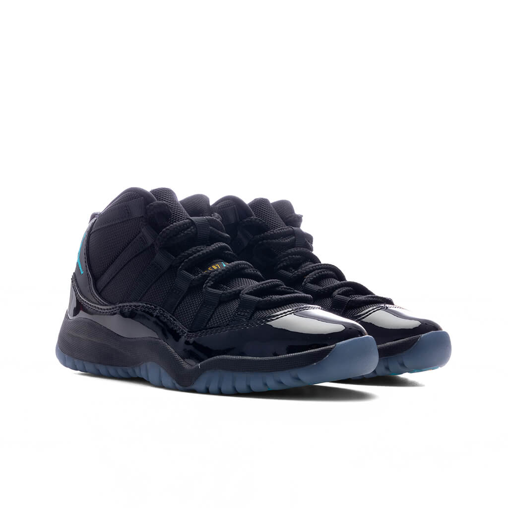 Air Jordan 11 Retro 'Gamma' (PS) - Black/Gamma Blue/Varsity Maize Jordan