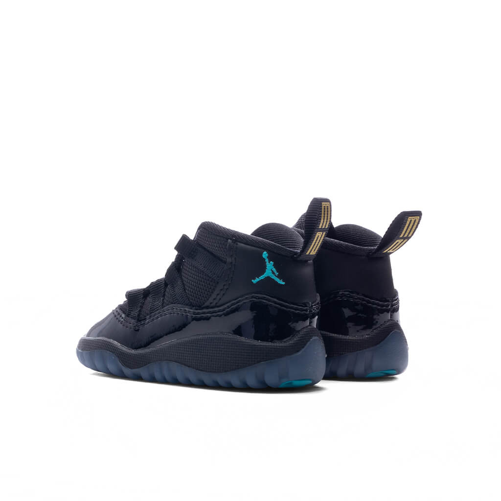 Air Jordan 11 Retro 'Gamma' (TD) - Black/Gamma Blue/Varsity Maize Jordan