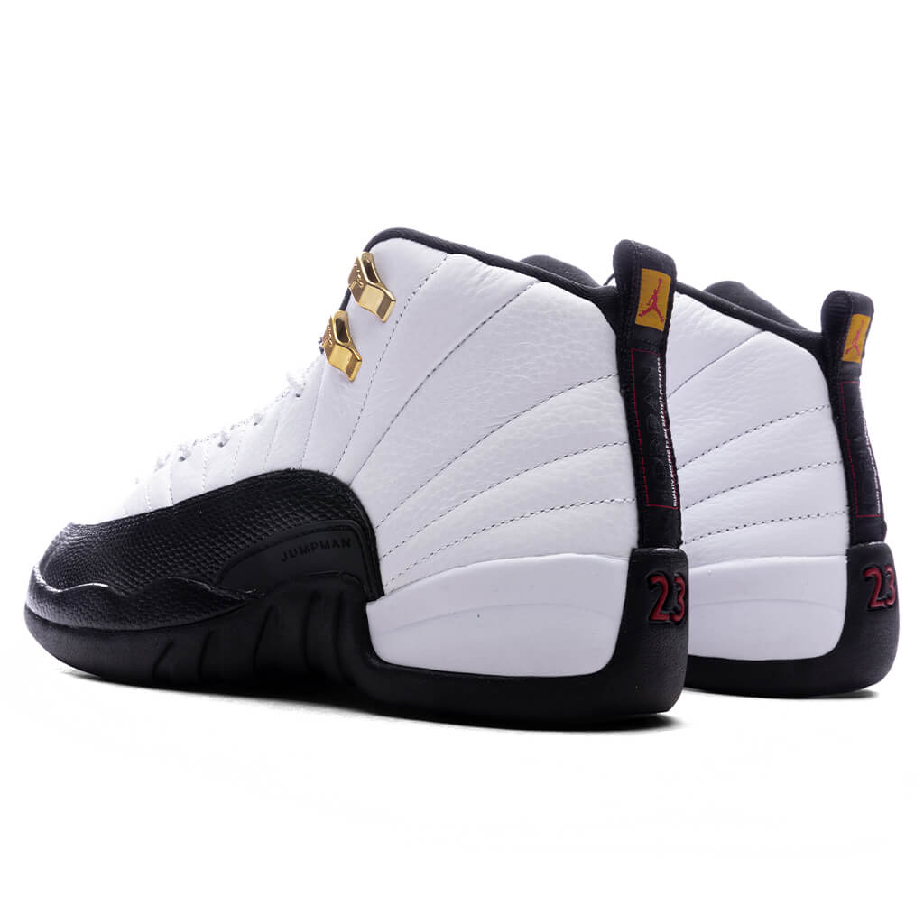 Air Jordan 12 Retro 'Taxi' (GS) - White/Black/Taxi Jordan