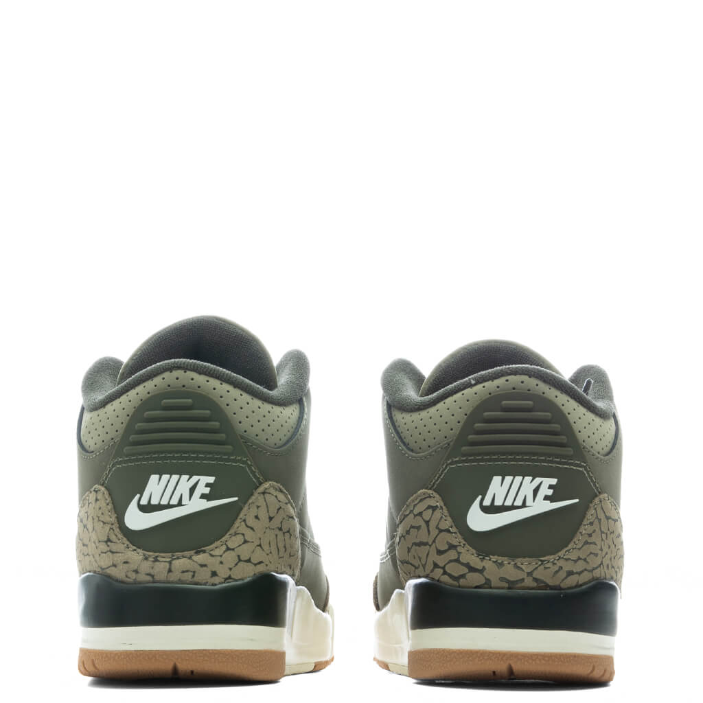 Air Jordan 3 Retro 'Family Affair' (PS) - Medium Olive/Neutral Olive/Sequoia Jordan