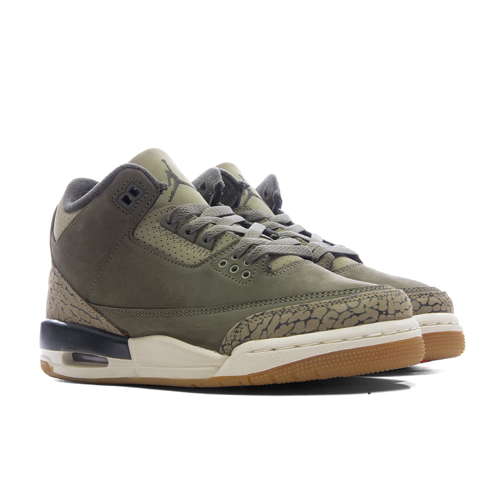 Air Jordan 3 Retro 'Family Affair' (GS) - Medium Olive/Neutral Olive/Sequoia Jordan