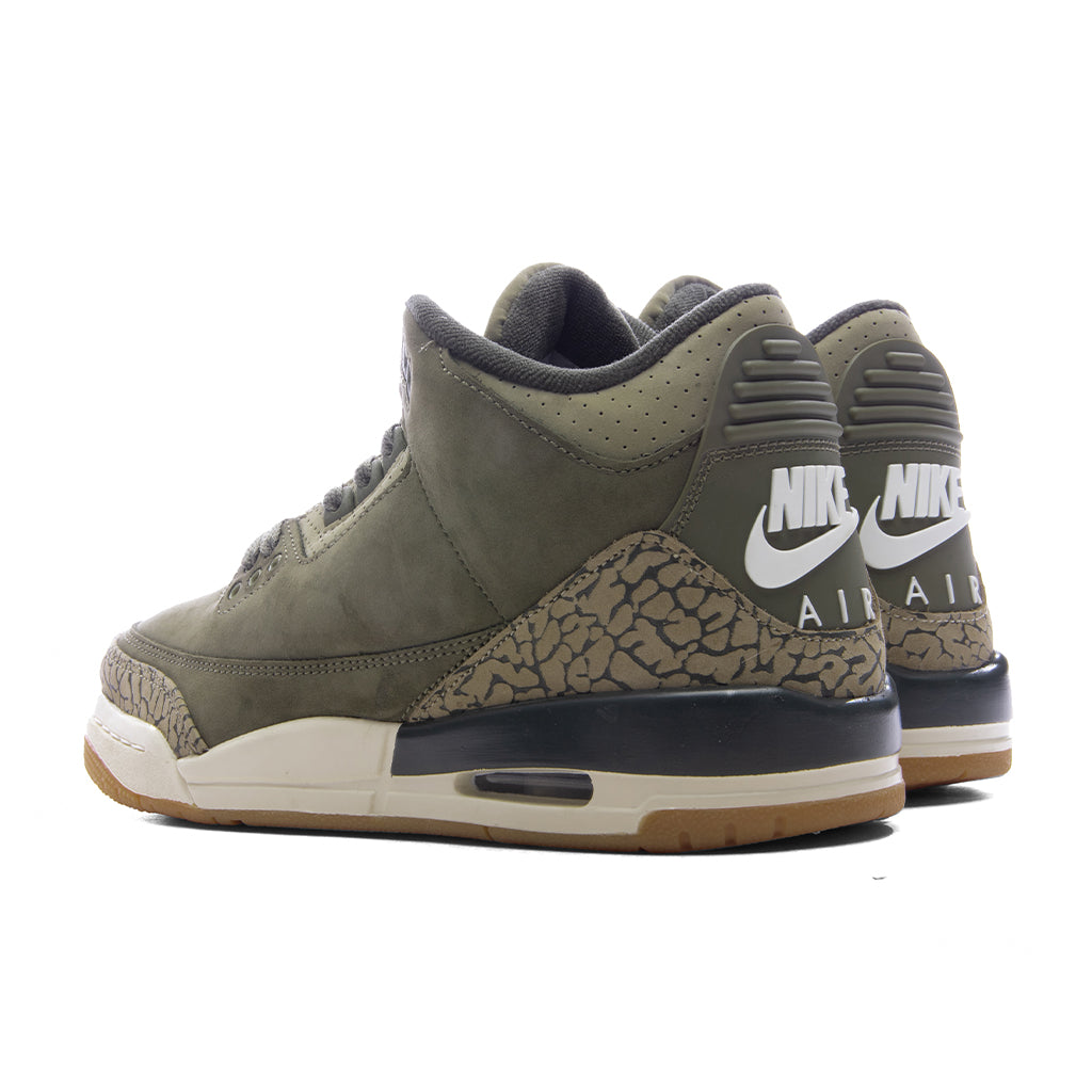 Air Jordan 3 Retro 'Family Affair' (GS) - Medium Olive/Neutral Olive/Sequoia Jordan