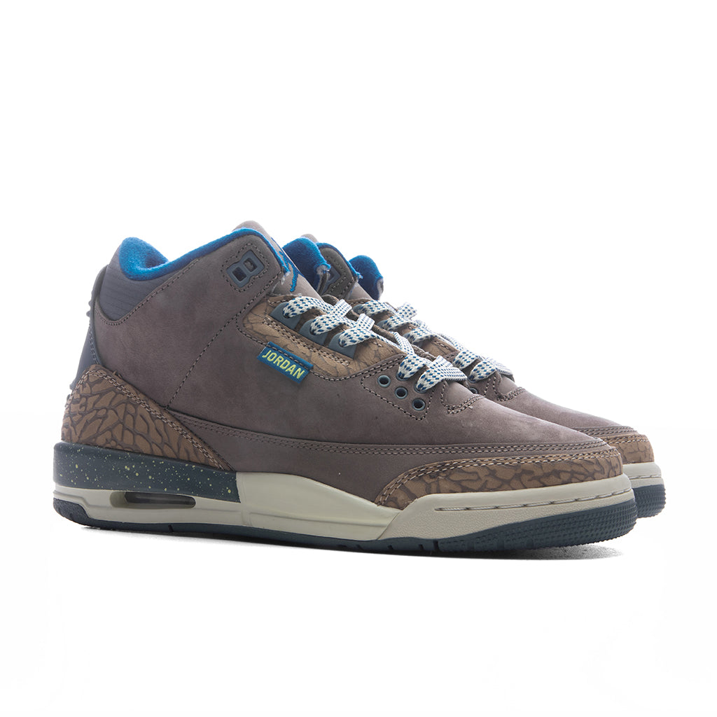 Air Jordan 3 Retro 'We Outside' (GS) - Olive Grey/Green Abyss/Khaki Jordan