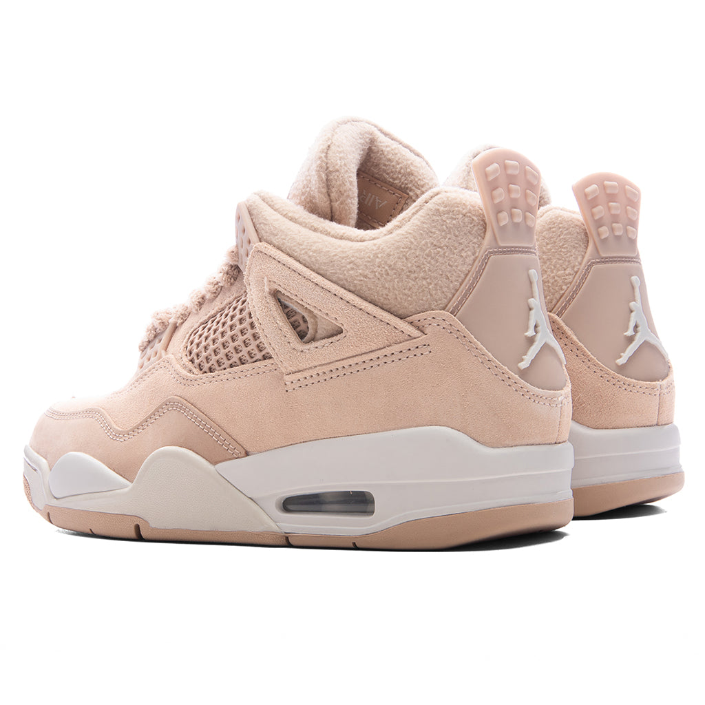 Women's Air Jordan 4 Retro 'Cozy Girl' - Hemp/Light Orewood Brown Jordan