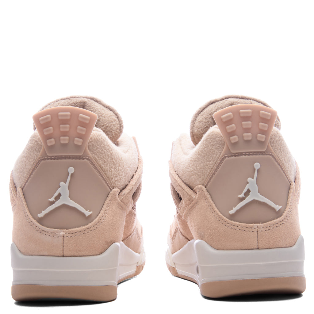 Women's Air Jordan 4 Retro 'Cozy Girl' - Hemp/Light Orewood Brown Jordan