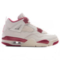 Women's Air Jordan 4 Retro 'Valentine's Day' - Pale Ivory/Sierra Red/Tough Red Jordan