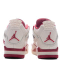 Women's Air Jordan 4 Retro 'Valentine's Day' - Pale Ivory/Sierra Red/Tough Red Jordan