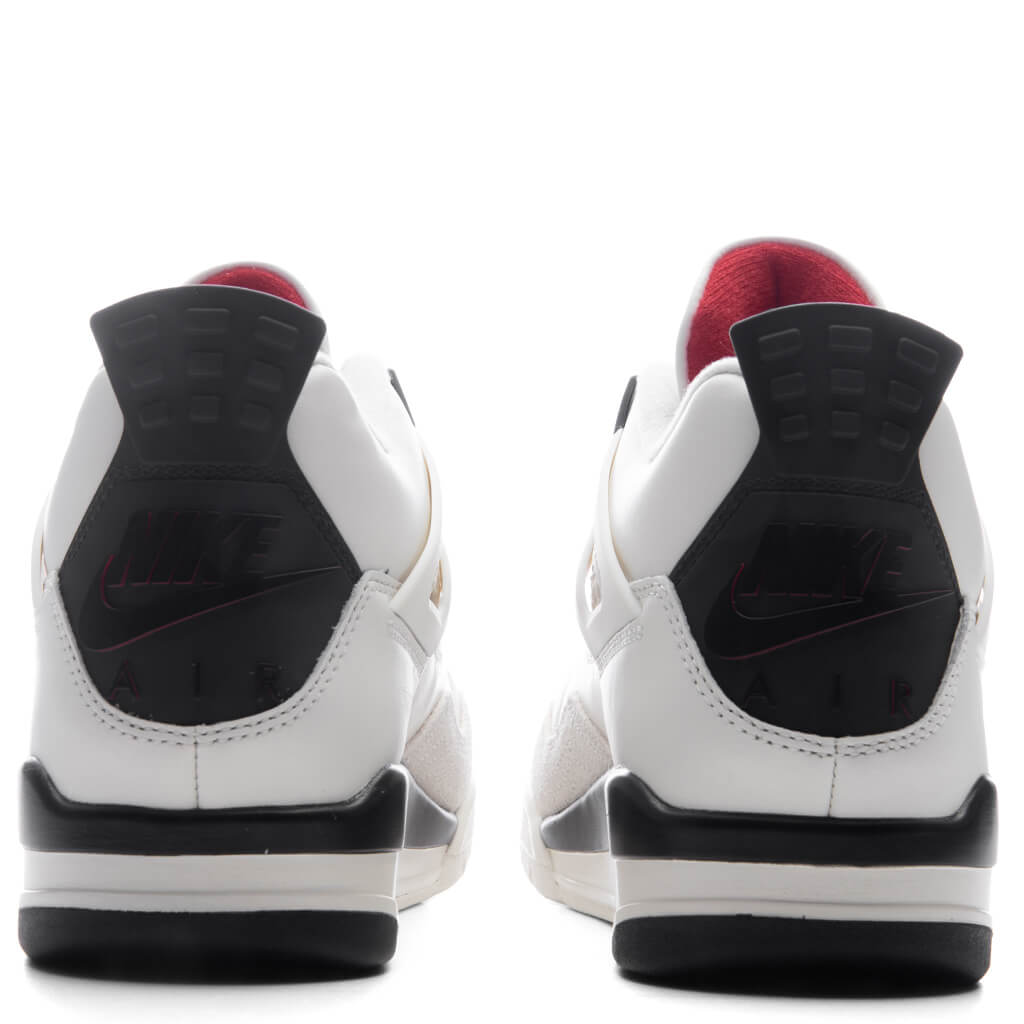 Air Jordan 4 Retro OG 'Flight Club' - Sail/Black/University Red Jordan