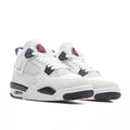 Air Jordan 4 Retro OG 'Flight Club' (GS) - Sail/Black/University Red Jordan