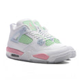 Air Jordan 4 Retro 'Valentine's Day' (GS) - White/Medium Soft Pink/Half Blue Jordan