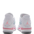 Air Jordan 4 Retro 'Valentine's Day' (GS) - White/Medium Soft Pink/Half Blue Jordan