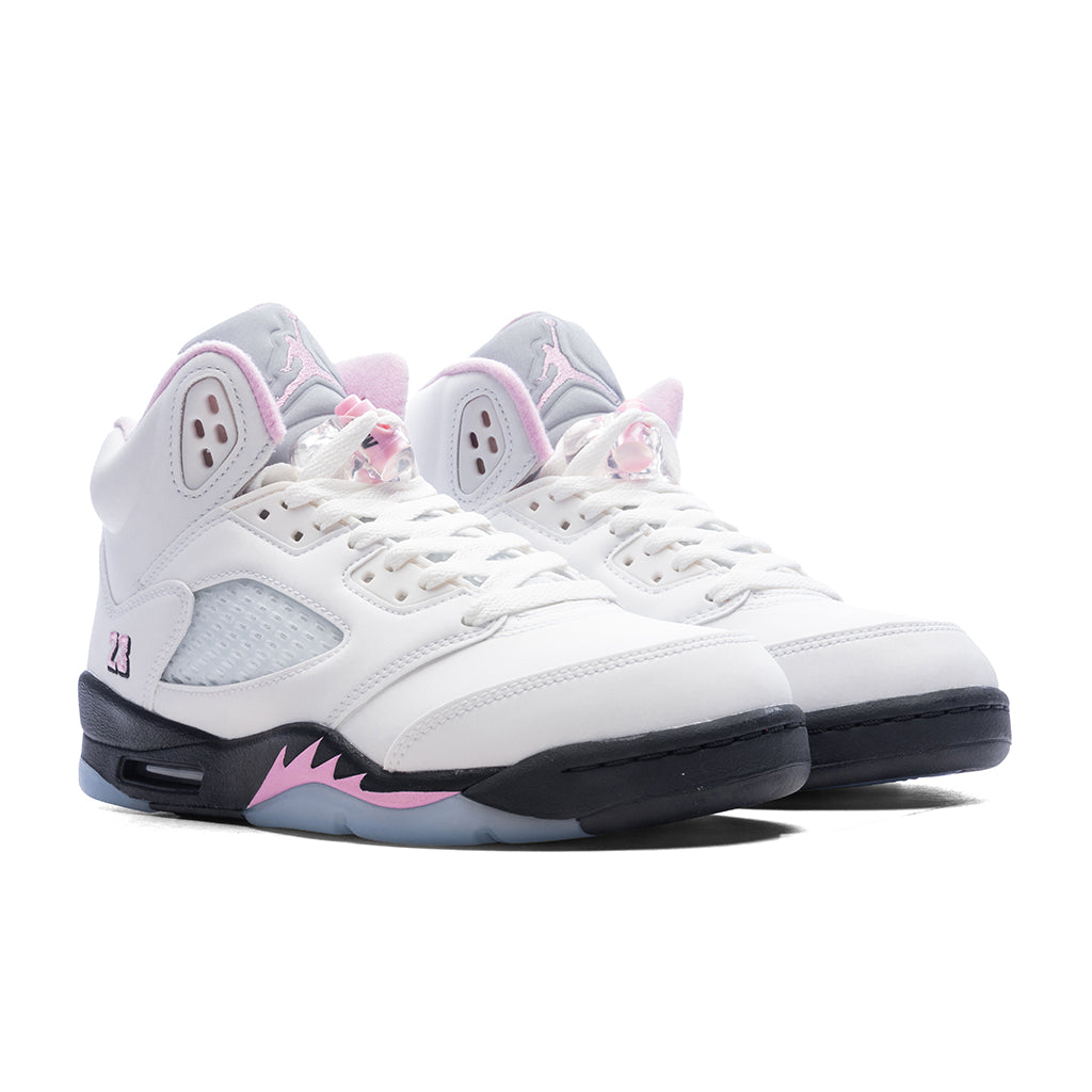 Air Jordan 5 Retro OG '35th Anniversary' (GS) - White/Black/Med Soft Pink/White Jordan