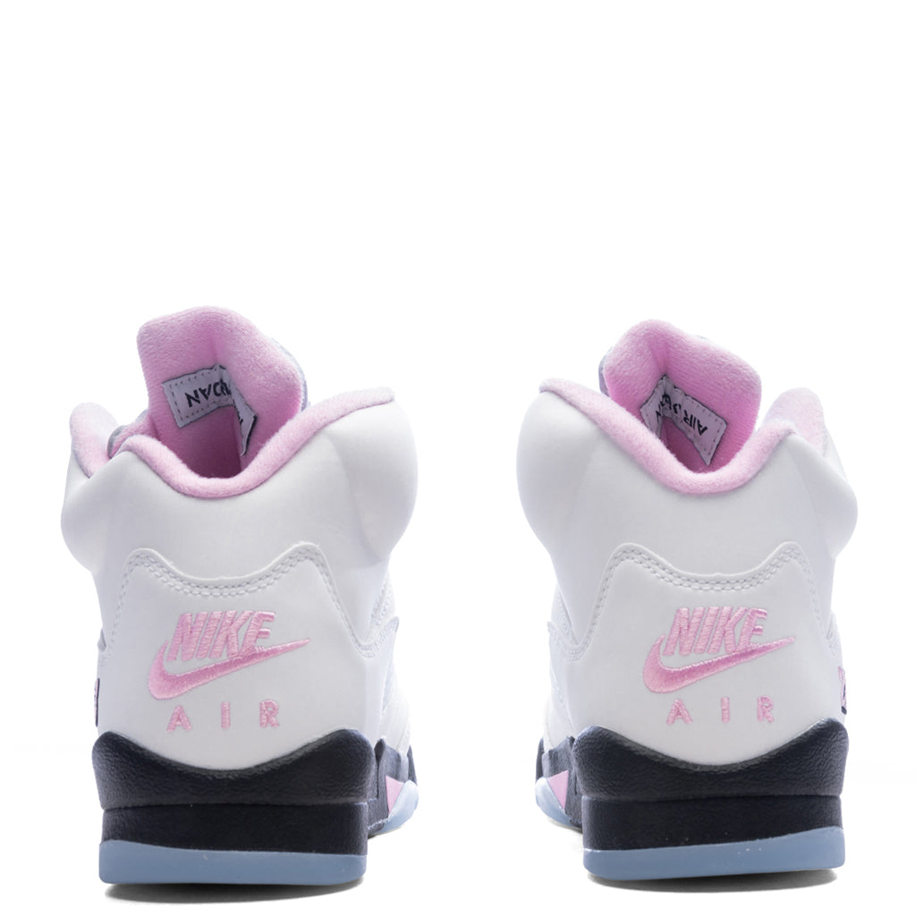 Air Jordan 5 Retro OG '35th Anniversary' (GS) - White/Black/Med Soft Pink/White Jordan