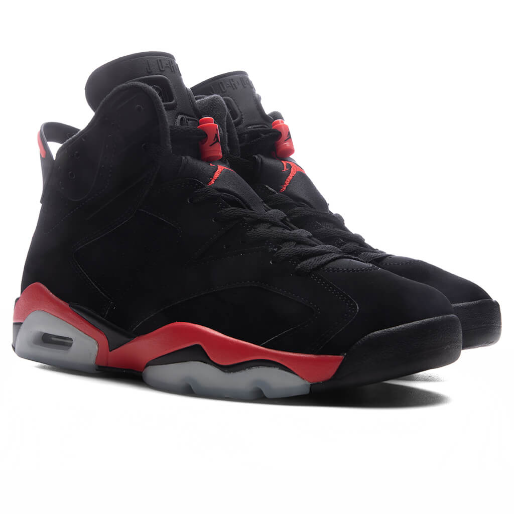Air Jordan 6 Retro 'Infrared Salesman' - Black/Light Crimson Jordan