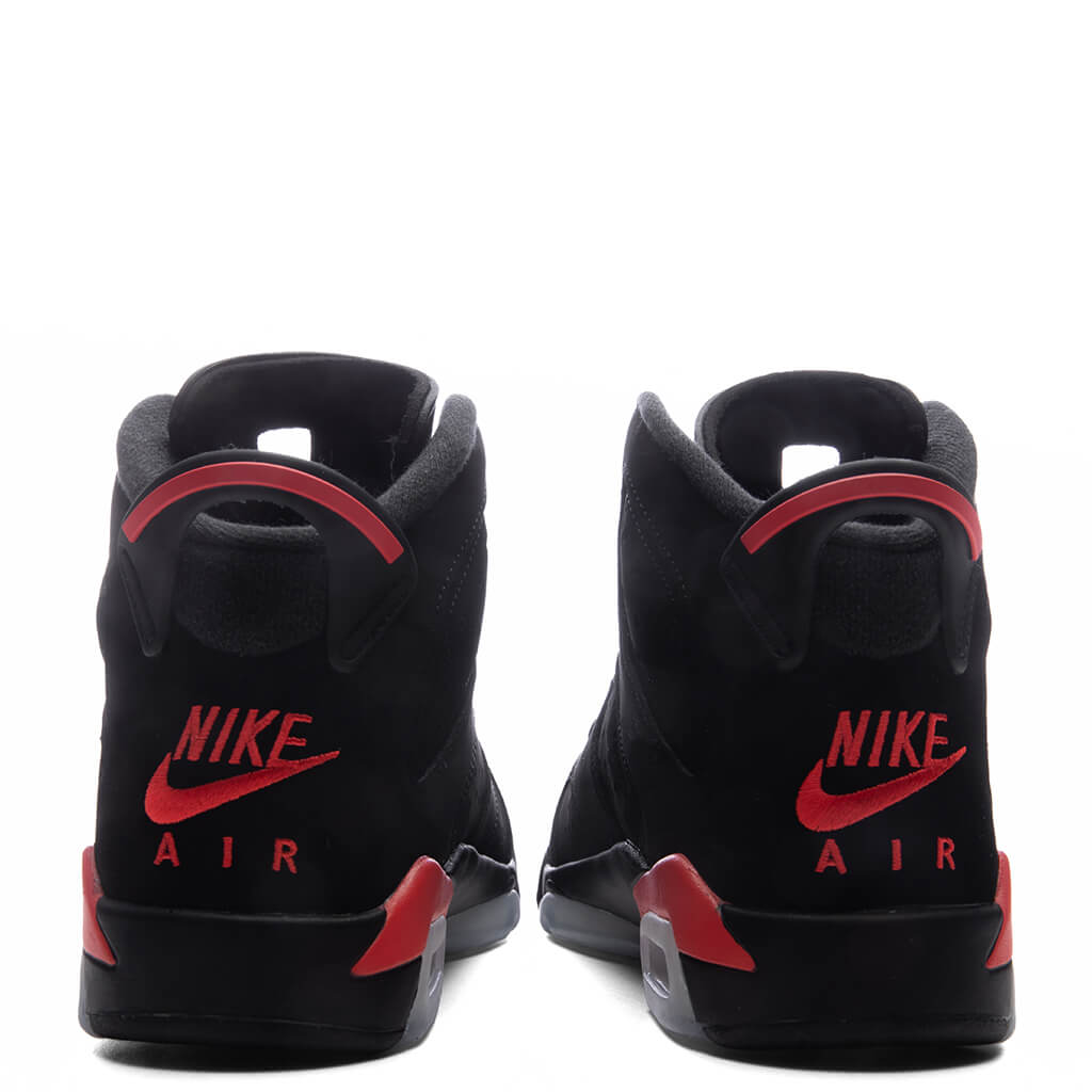 Air Jordan 6 Retro 'Infrared Salesman' (GS) - Black/Light Crimson Jordan