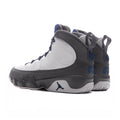 Air Jordan 9 Retro 'Flint Grey' (GS) - White/French Blue/Flint Grey Jordan