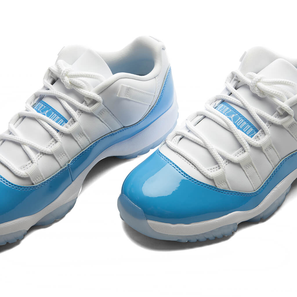 Air Jordan 11 Retro Low 'University Blue' - White/University Blue/Black Jordan