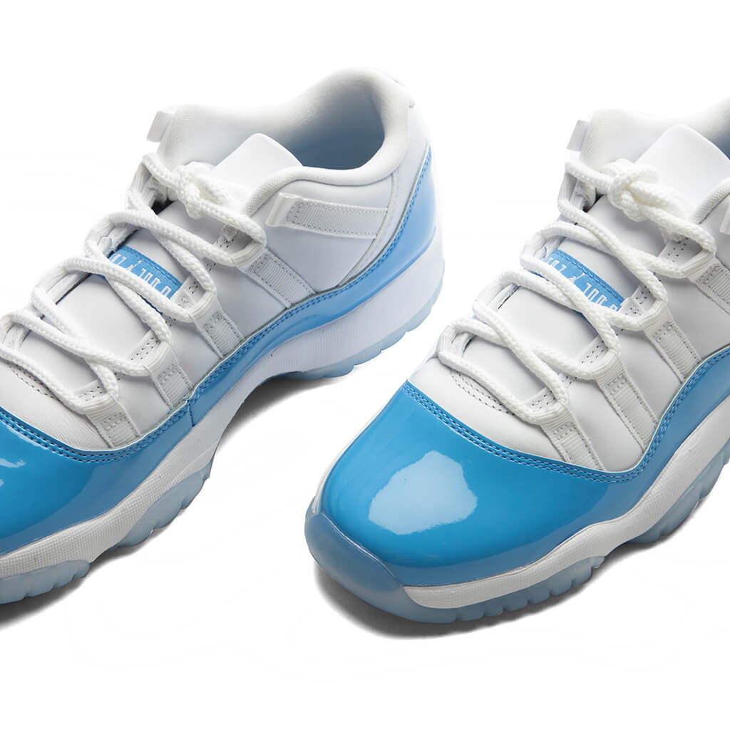 Air Jordan 11 Retro Low 'University Blue' (GS) - White/University Blue/Black Jordan