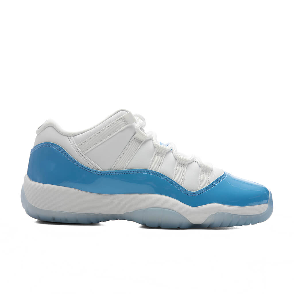 Air Jordan 11 Retro Low 'University Blue' (GS) - White/University Blue/Black Jordan