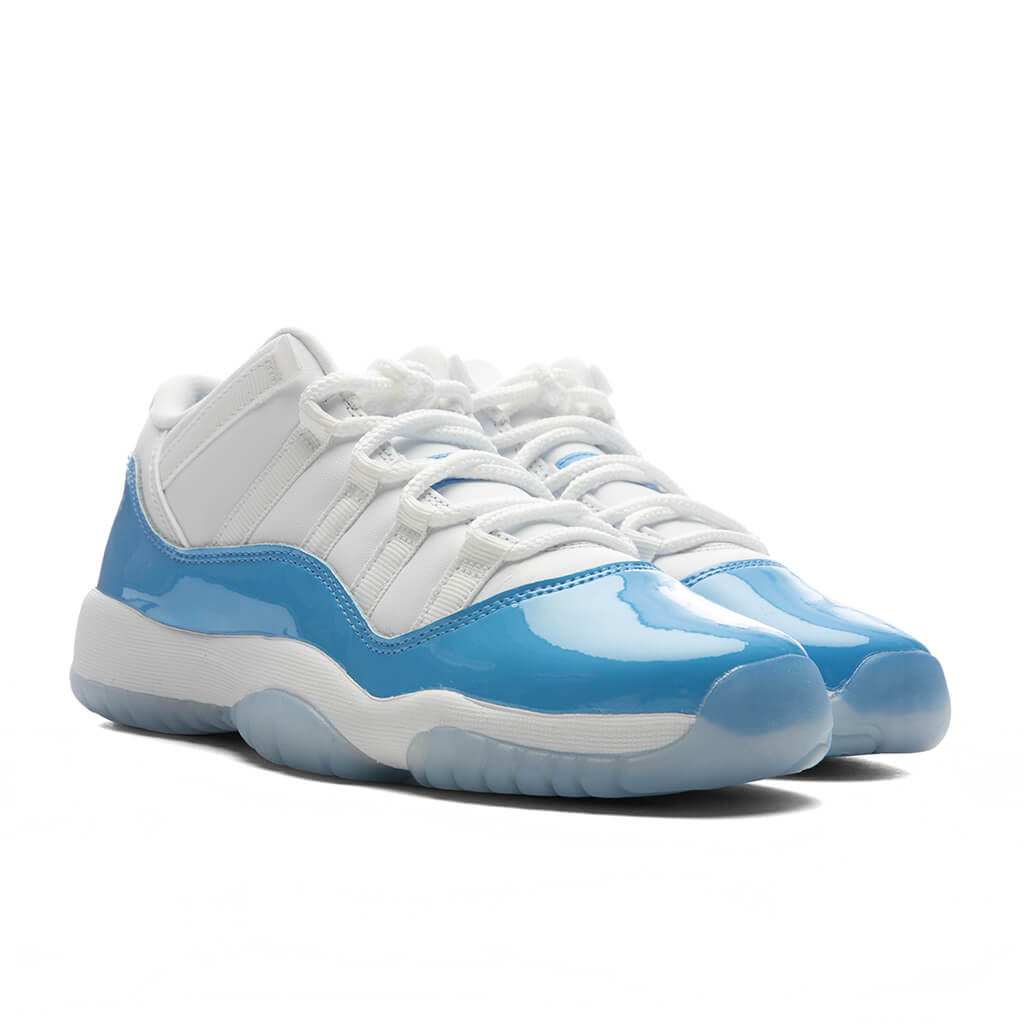 Air Jordan 11 Retro Low 'University Blue' (GS) - White/University Blue/Black Jordan