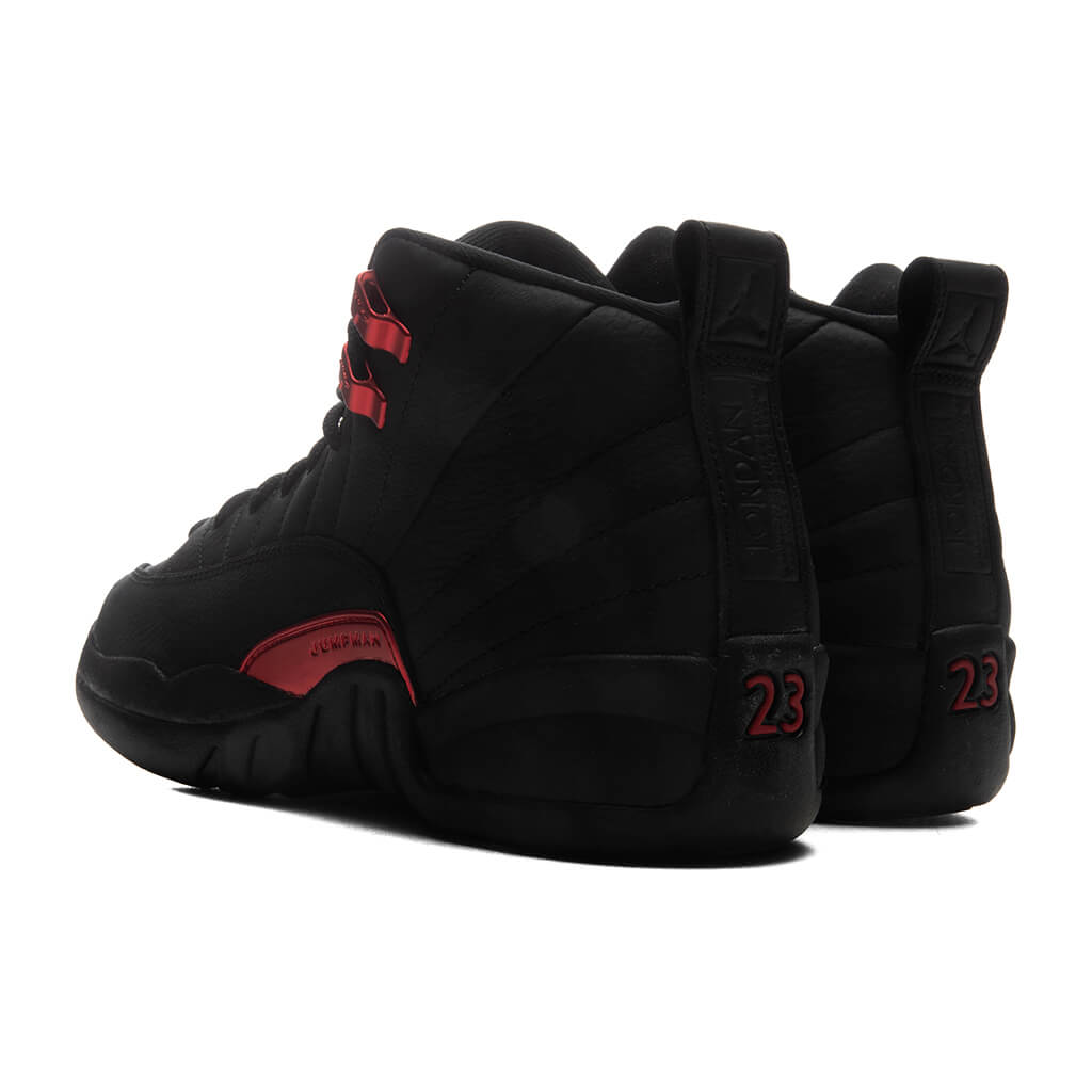 Air Jordan 12 Retro 'Bloodline' (GS) - Black/Varsity Red Jordan