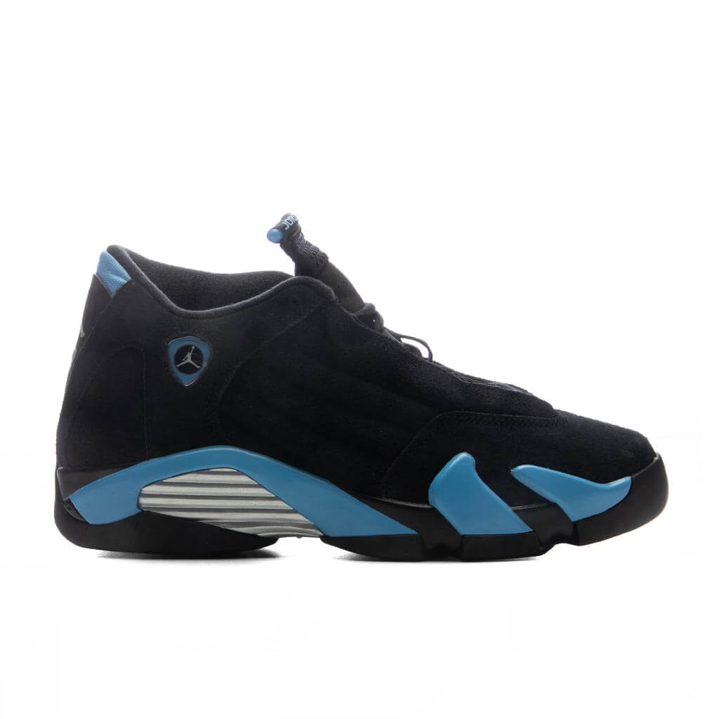 Air Jordan 14 Retro 'University Blue' (GS) - Black/White/University Blue Jordan