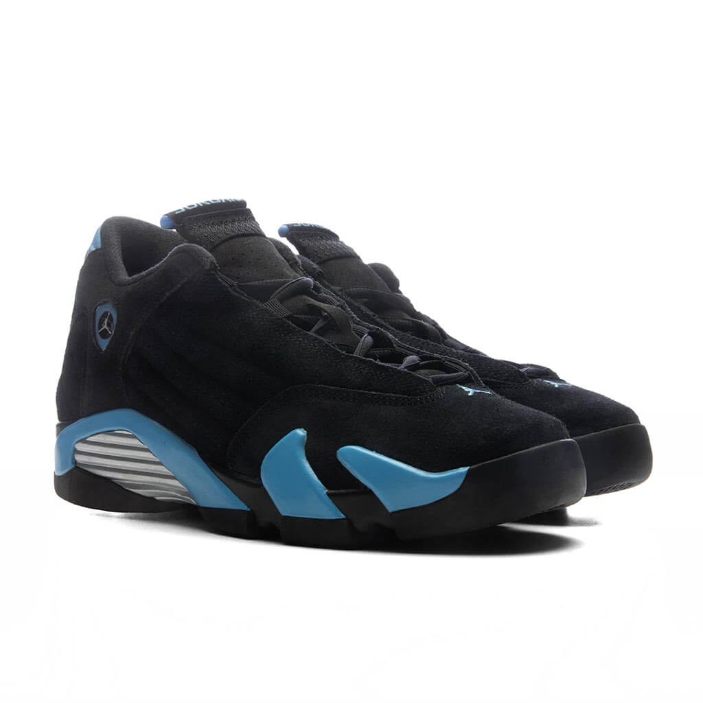 Air Jordan 14 Retro 'University Blue' (GS) - Black/White/University Blue Jordan