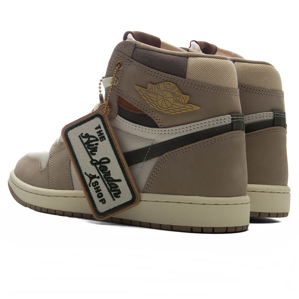 Women's Air Jordan 1 Retro High OG 'Khaki' - Khaki/Multi/Sail/Cargo Khaki Jordan