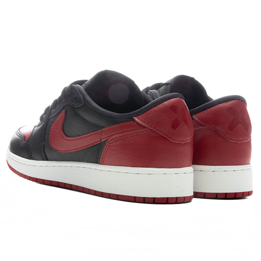 Air Jordan 1 Retro Low OG 'Banned' (GS) - Black/Varsity Red/Summit White Jordan