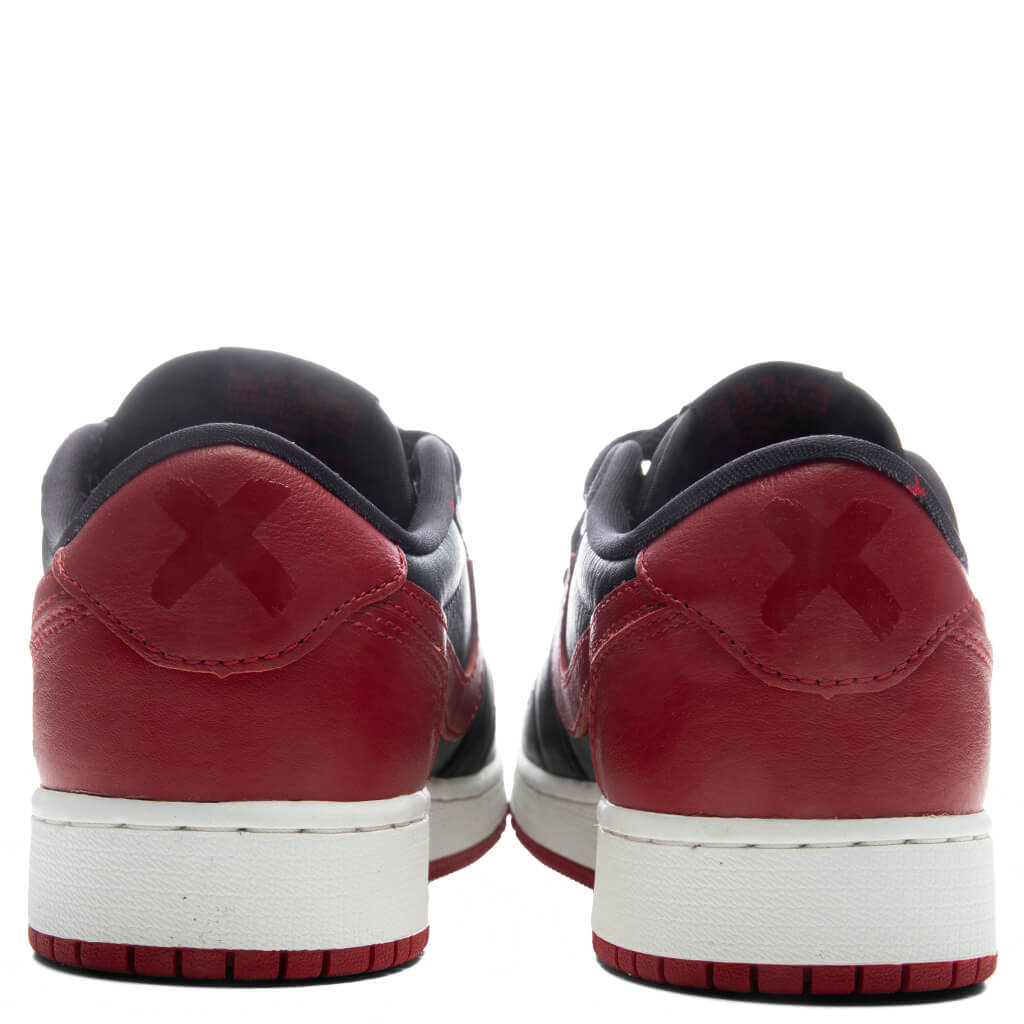 Air Jordan 1 Retro Low OG 'Banned' (GS) - Black/Varsity Red/Summit White Jordan
