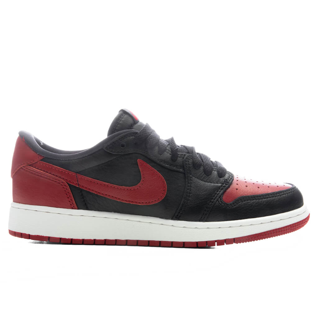 Air Jordan 1 Retro Low OG 'Banned' (GS) - Black/Varsity Red/Summit White Jordan
