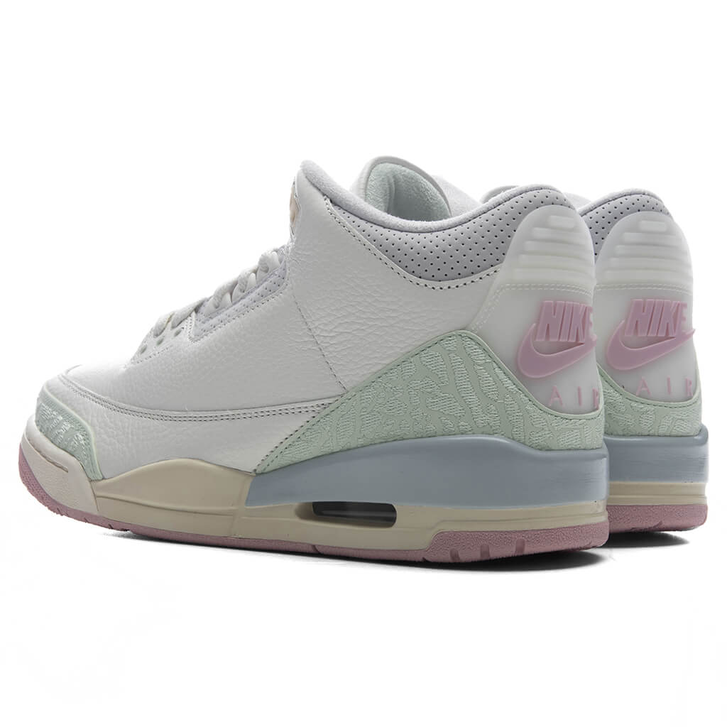 Air Jordan 3 Retro OG 'Spring is in the Air' - Sail/Jade Aura/Aura Jordan
