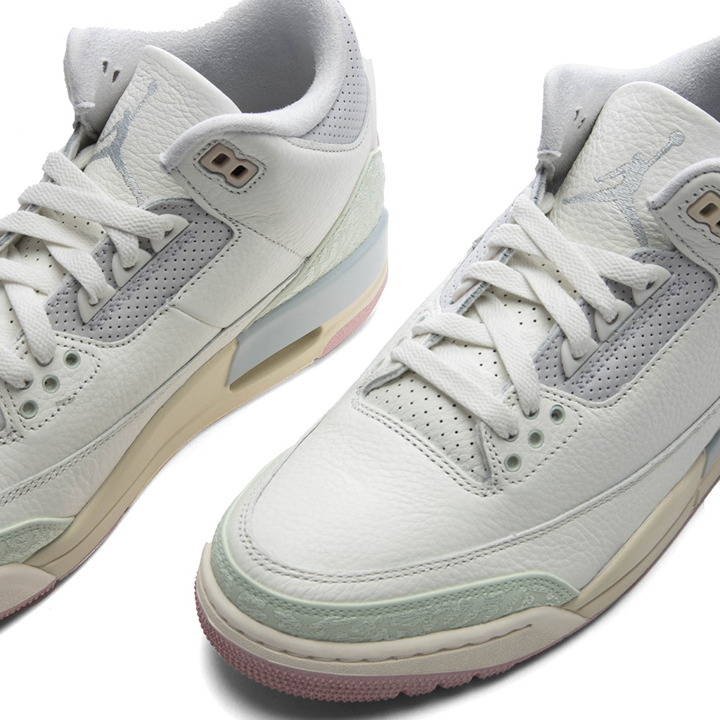 Air Jordan 3 Retro OG 'Spring is in the Air' - Sail/Jade Aura/Aura Jordan