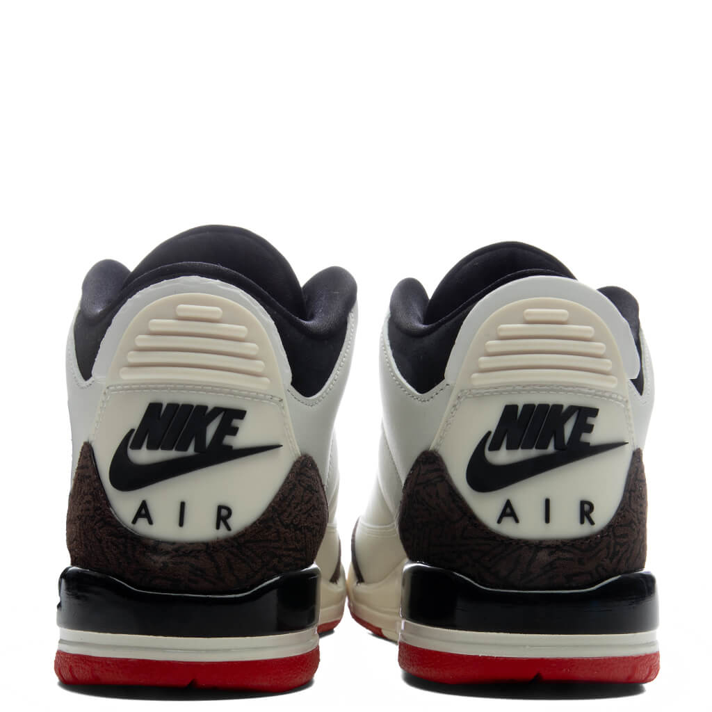 Air Jordan 3 Retro OG 'World's Best Dad' (GS) - Sail/Black/University Red/Pale Ivory Jordan