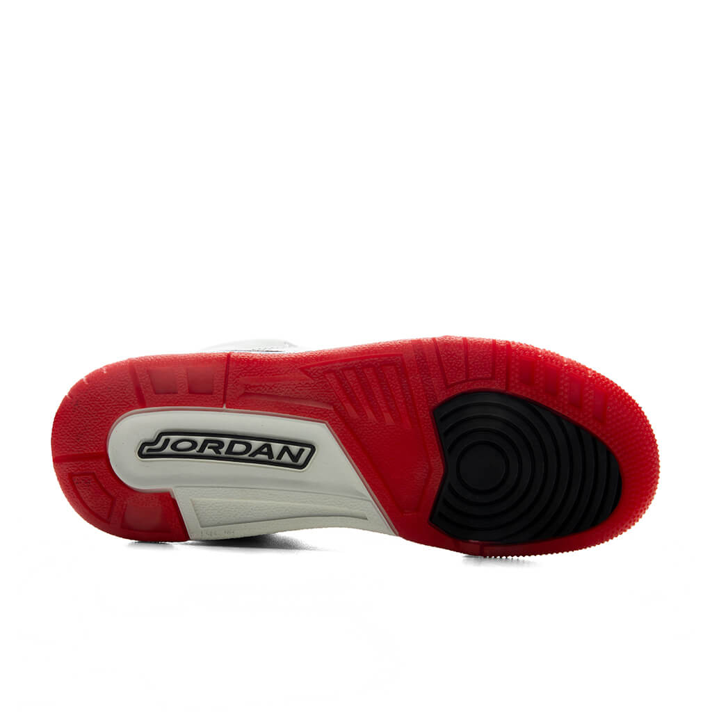 Air Jordan 3 Retro OG 'World's Best Dad' (GS) - Sail/Black/University Red/Pale Ivory Jordan