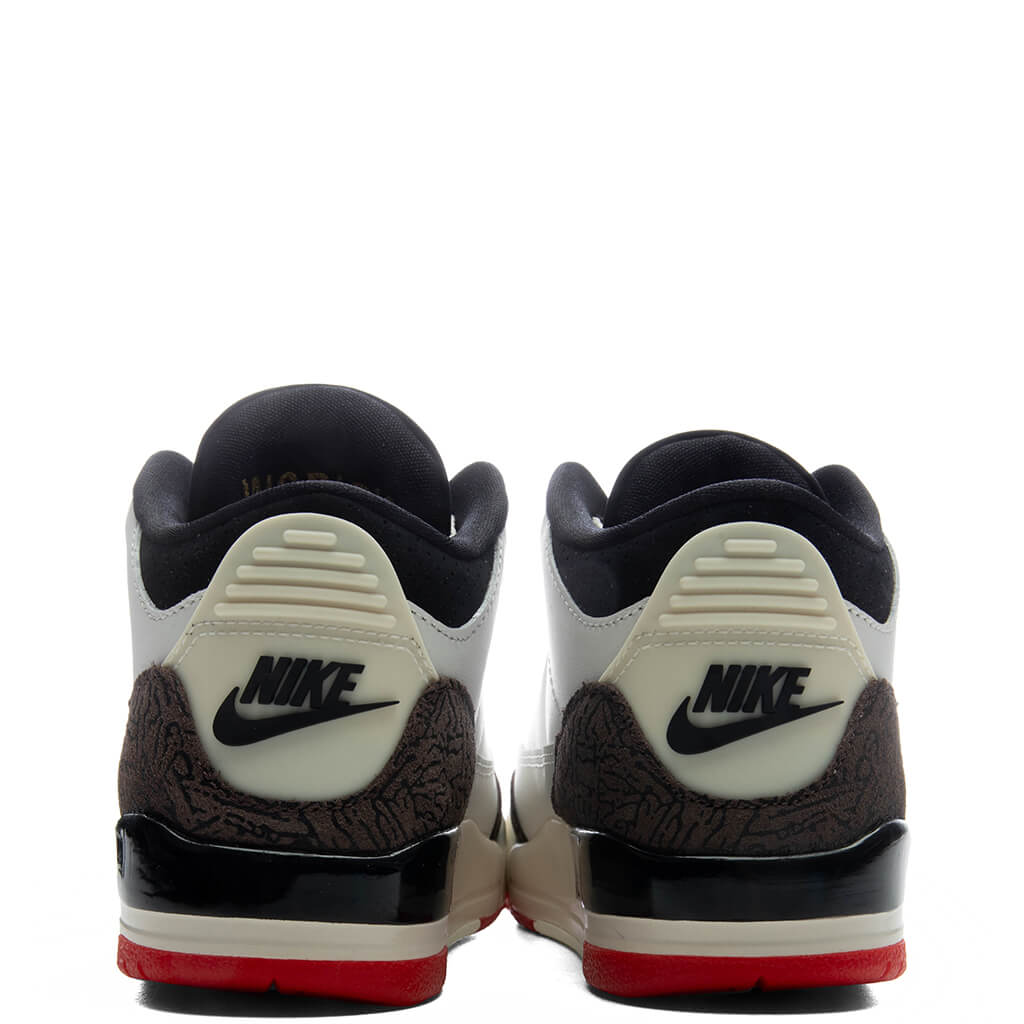Air Jordan 3 Retro OG 'World's Best Dad' (PS) - Sail/Black/University Red/Pale Ivory Jordan