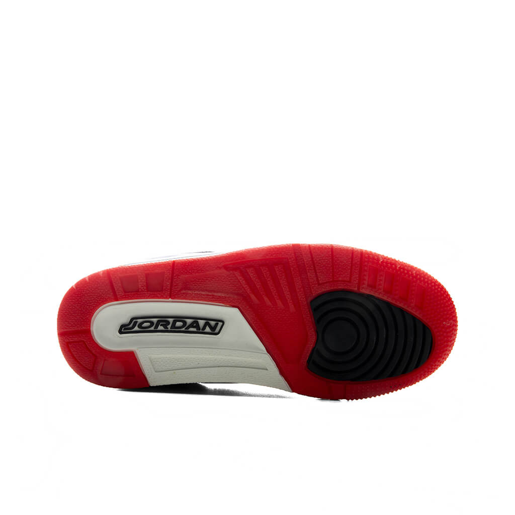 Air Jordan 3 Retro OG 'World's Best Dad' (PS) - Sail/Black/University Red/Pale Ivory Jordan