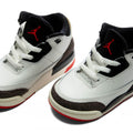 Air Jordan 3 Retro OG 'World's Best Dad' (TD) - Sail/Black/University Red/Pale Ivory Jordan