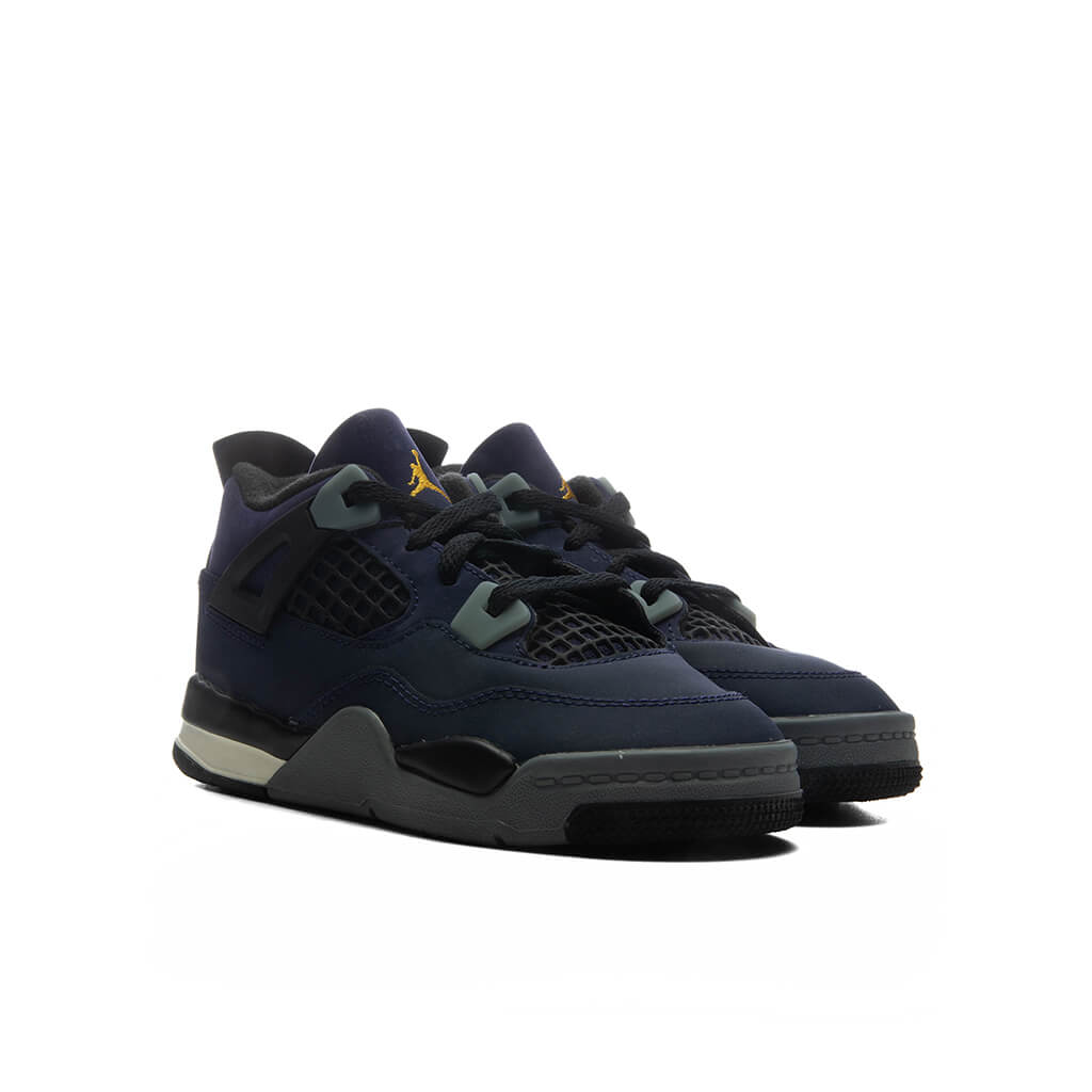 Air Jordan 4 Retro 'Imperial Purple' (TD) - Imperial Purple/Multi Color Jordan