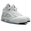 Air Jordan 5 Retro 'White Metallic' - White/Black/Metallic Silver Jordan