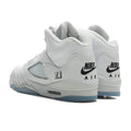 Air Jordan 5 Retro 'White Metallic' (GS) - White/Black/Metallic Silver Jordan